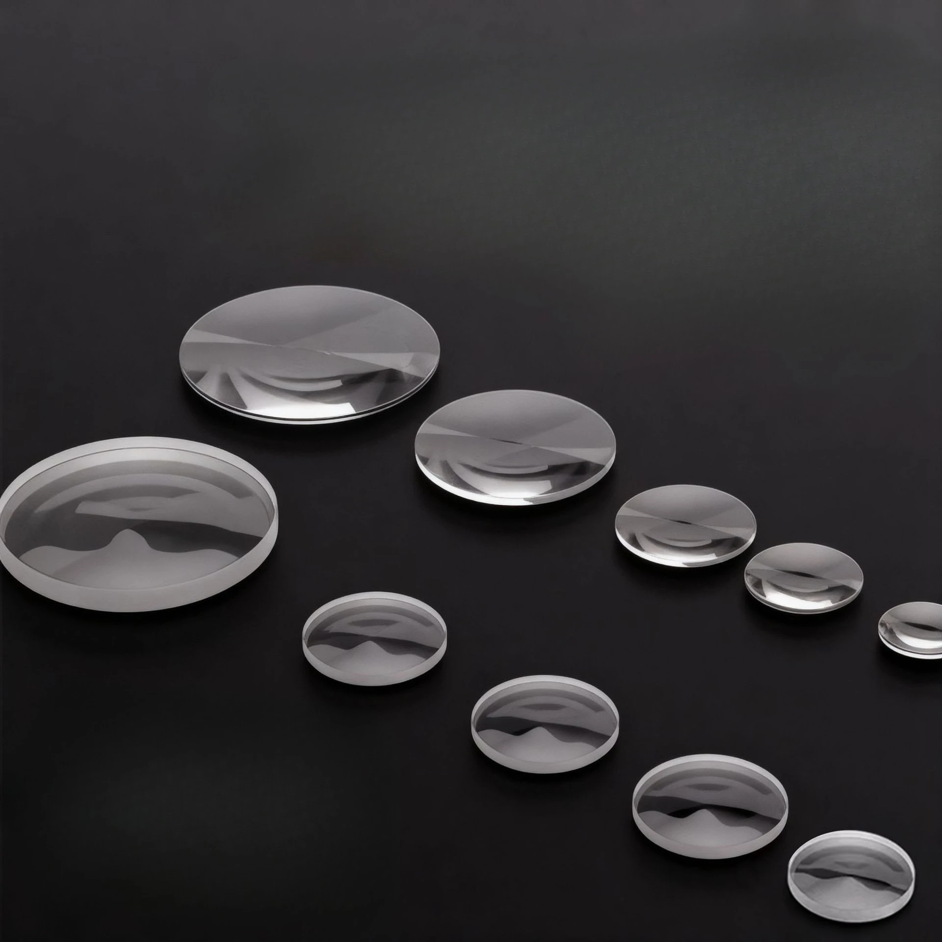 10PC Diameter 3/4/5mm optical glass lens convex lens double convex optical experimental instrument lens