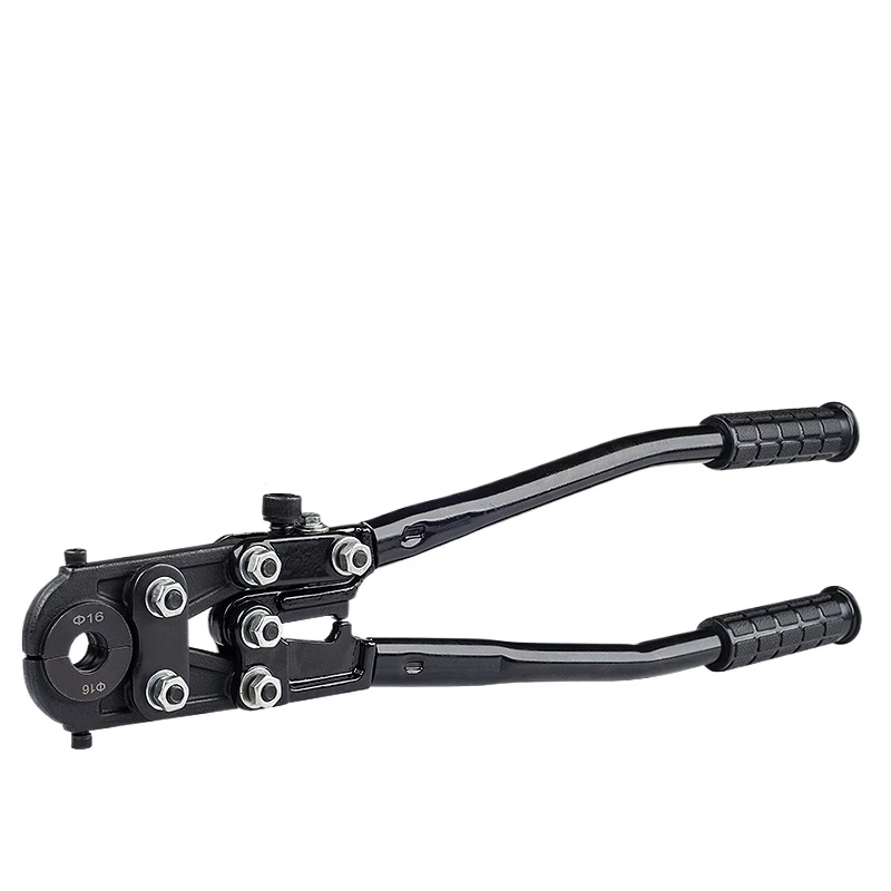 

Mechanical Manual Clamping Pliers CW-1625 Aluminum Plastic PEX Pipe Hand Tools for Pressure Workbench