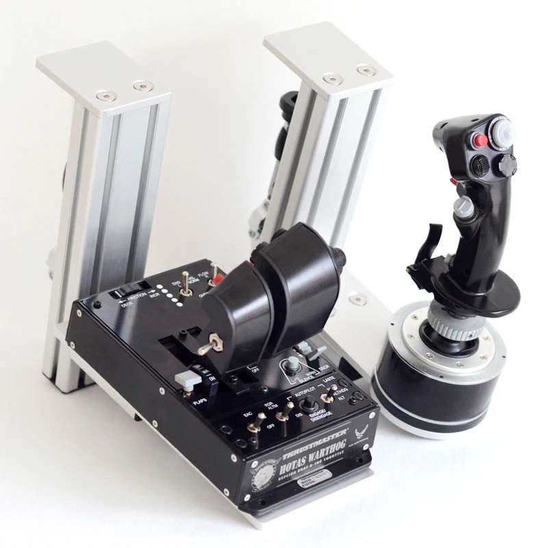 Tumaster Wing Win Orion Pig Rod X56 VKB Flight Rocker Tabletop Mount Bracket متجمد أسود