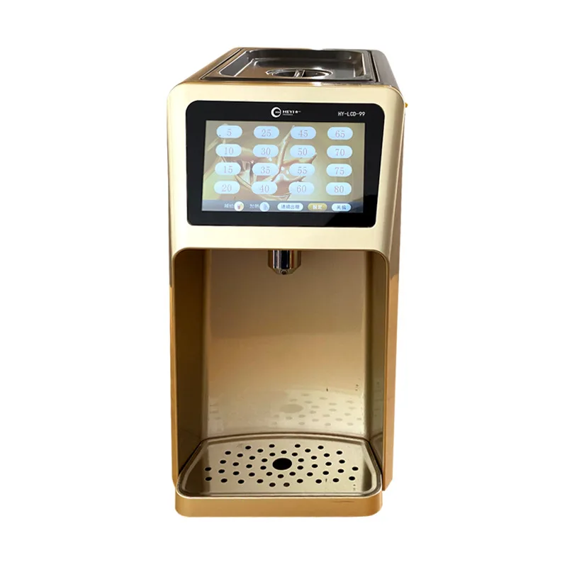 Máquina quantificadora de frutose, automática, tela sensível ao toque inteligente, equipamento especial para bar de água comercial, loja de chá e leite