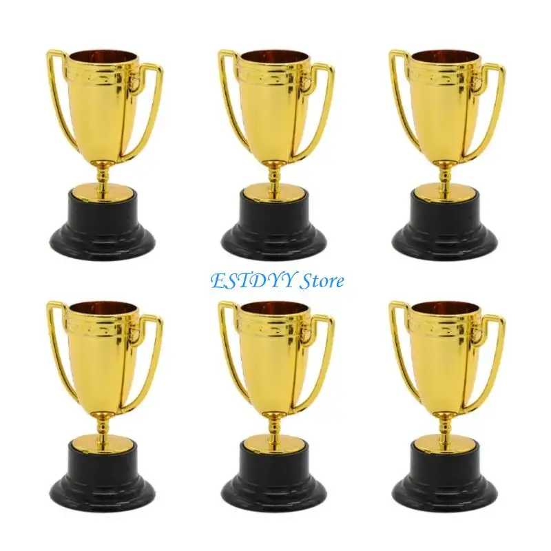 G6DE Motivational Prize Cups in Three Color for Rewarding Effort in Game Educational Setting and Festives Event