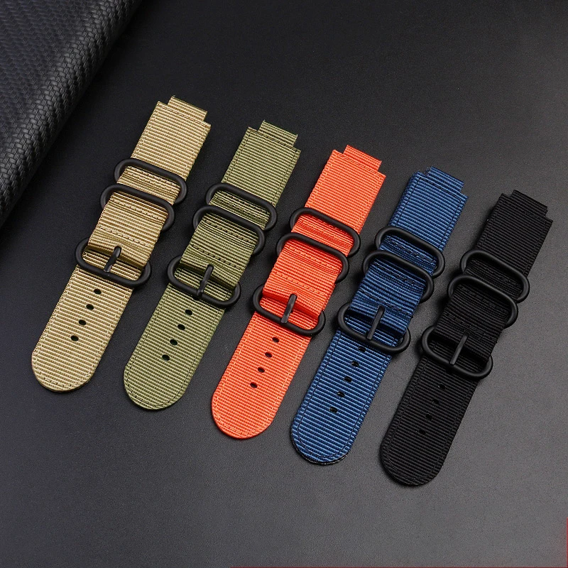 6 colors for casio watch strap GA-900 GA700  GA800 watchband G-SHOCK nylon wristband modified men's bracelet  accessories