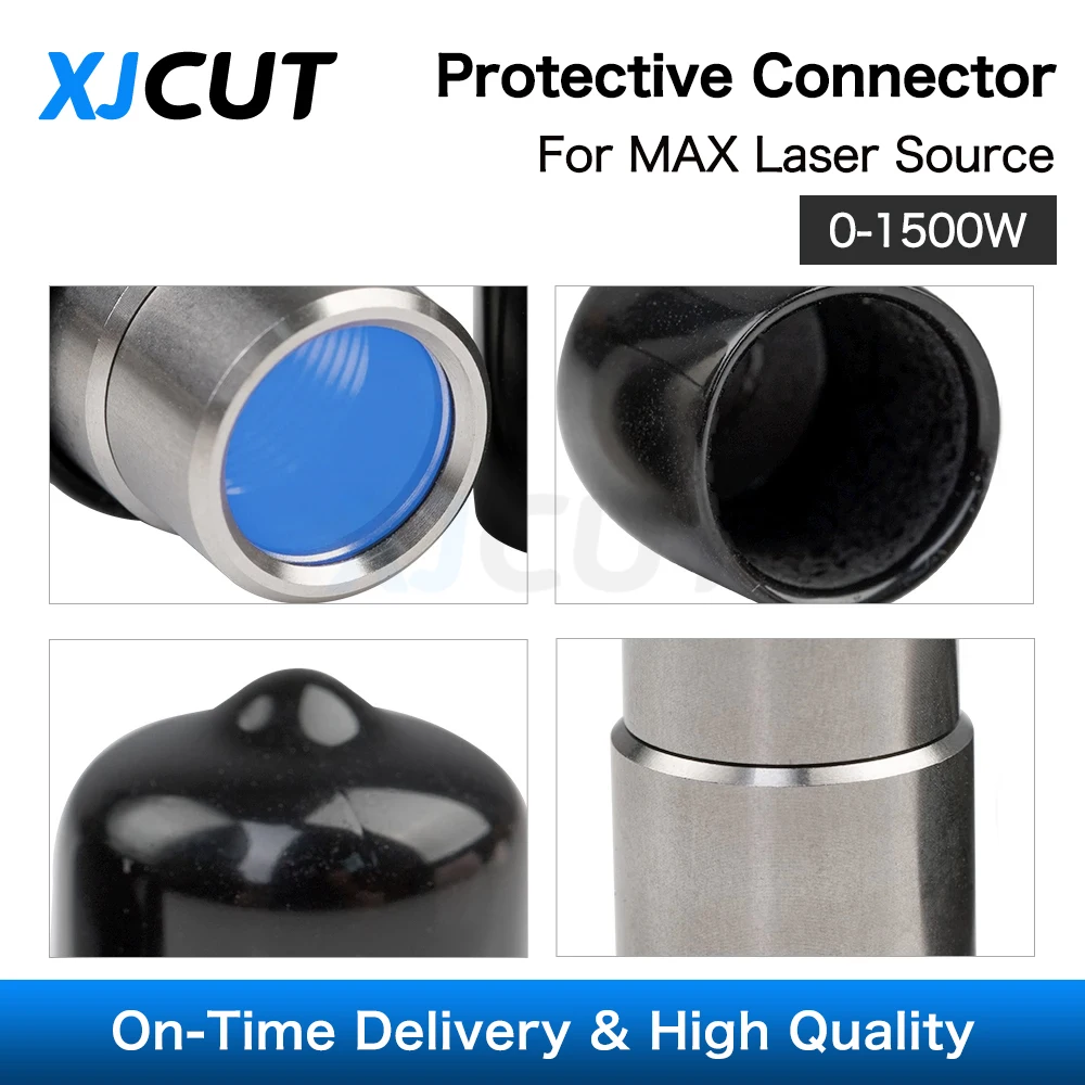 XJCUT Max 0-1.5kW Fiber Laser Source Output Protective Connector Lens Group QBH Protective Cap for Max Laser Cutting Machine