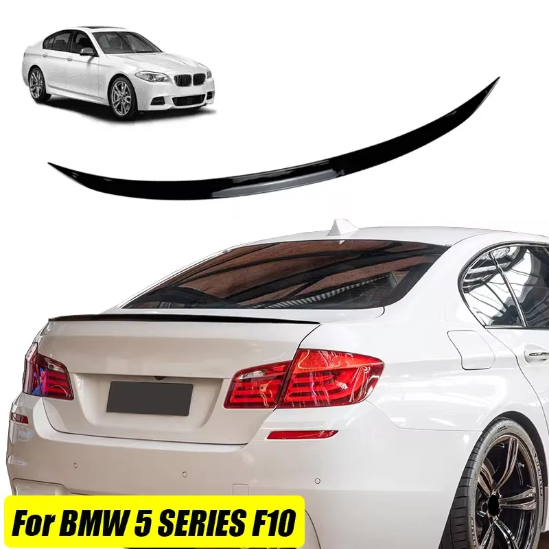 

For BMW Accessories F10 5 Series 535i 528i 2010-2016 M5 Style Car Rear Roof Trunk Spoiler Wing Boot Lip Glossy Black