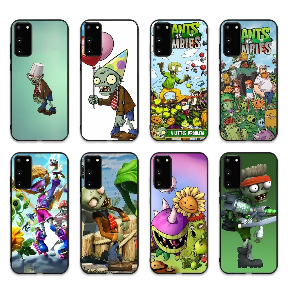 P-Plant-t VS Zombie-e Phone Case For Samsung S 9 10 20 21 22 23 30 23 24 plus lite Ultra FE S10lite Fundas