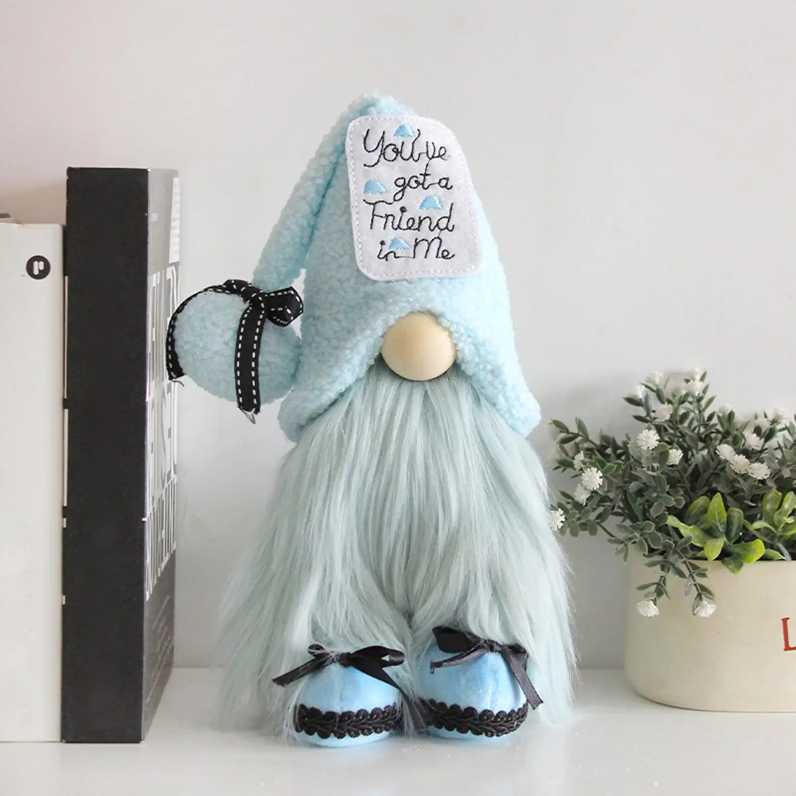 Christmas Gnomes Plush Scandinavian Tomte Swedish Nisse Gnomes Plushie Funny Faceless Gnomes Rustic Faceless Rudolph Plush Toy