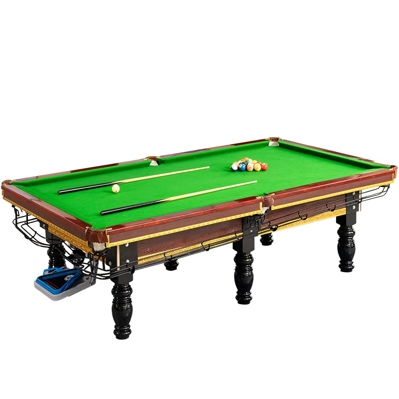 

Professional 9-Foot Snooker Table with Full Set Customizable Solid Wood Billiard Equipment for Pool Sports
