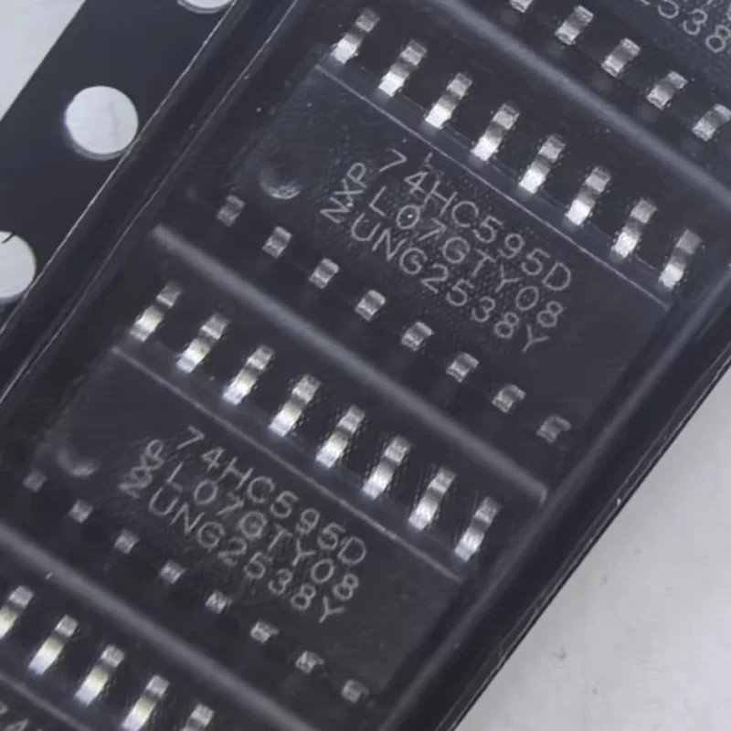10Pcs New Original 74Hc595D,118 74Hc595D Soic-16 8-Bit Serial or Parallel Output Shift Register