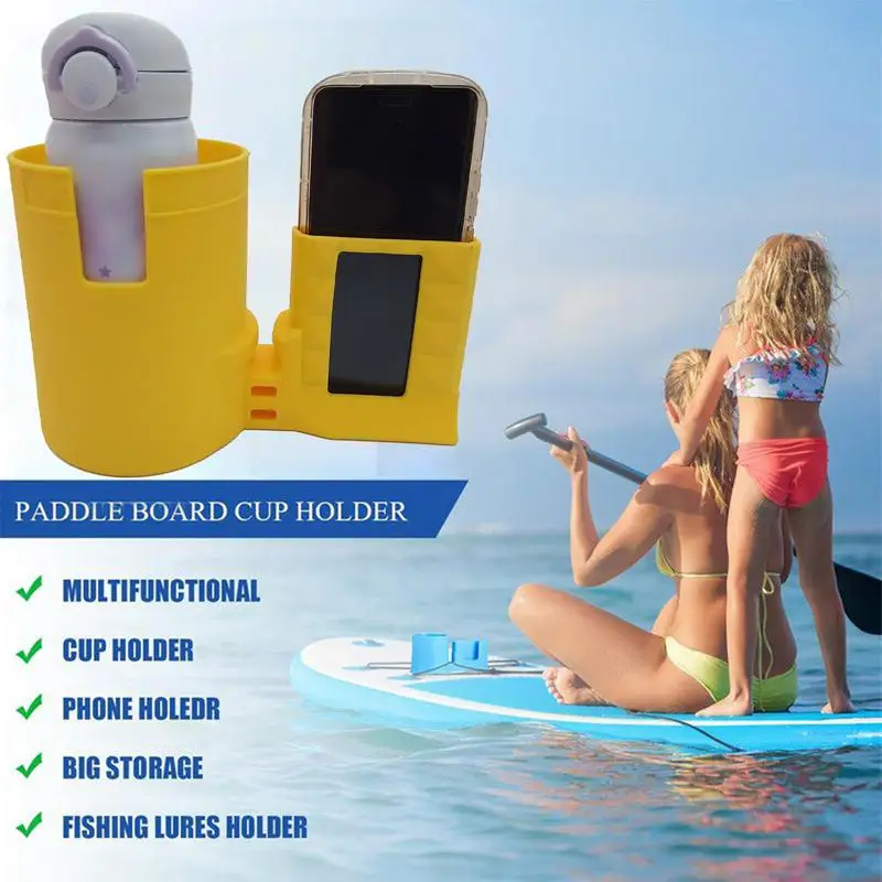 Paddleboard Phone Holder Surf Board Phone Holder Detachable Design Outdoor Equipment For Car Home Yacht Sports Center Kayak Boat