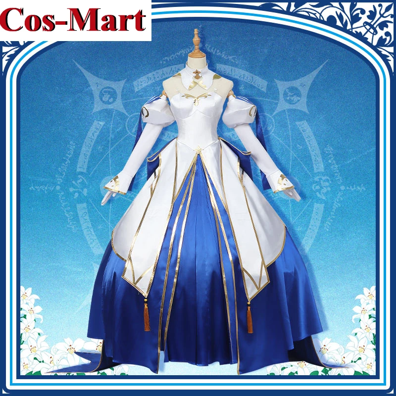 

Cos-Mart Game Fate/Grand Order FGO Arcueid Princess Cosplay Costume V1.0 Gorgeous Formal Dress Activity Party Role Play Clothing