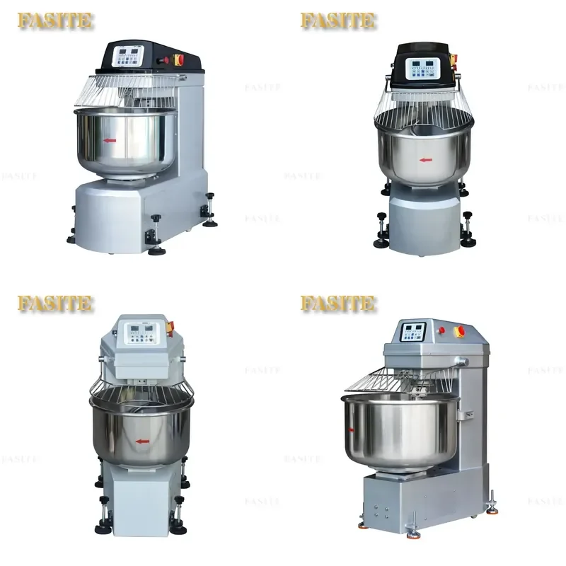 For Commercial Dough Blender 30L Large Capacity Double Action Double Speed Stainless Steel Small Business Kitchen