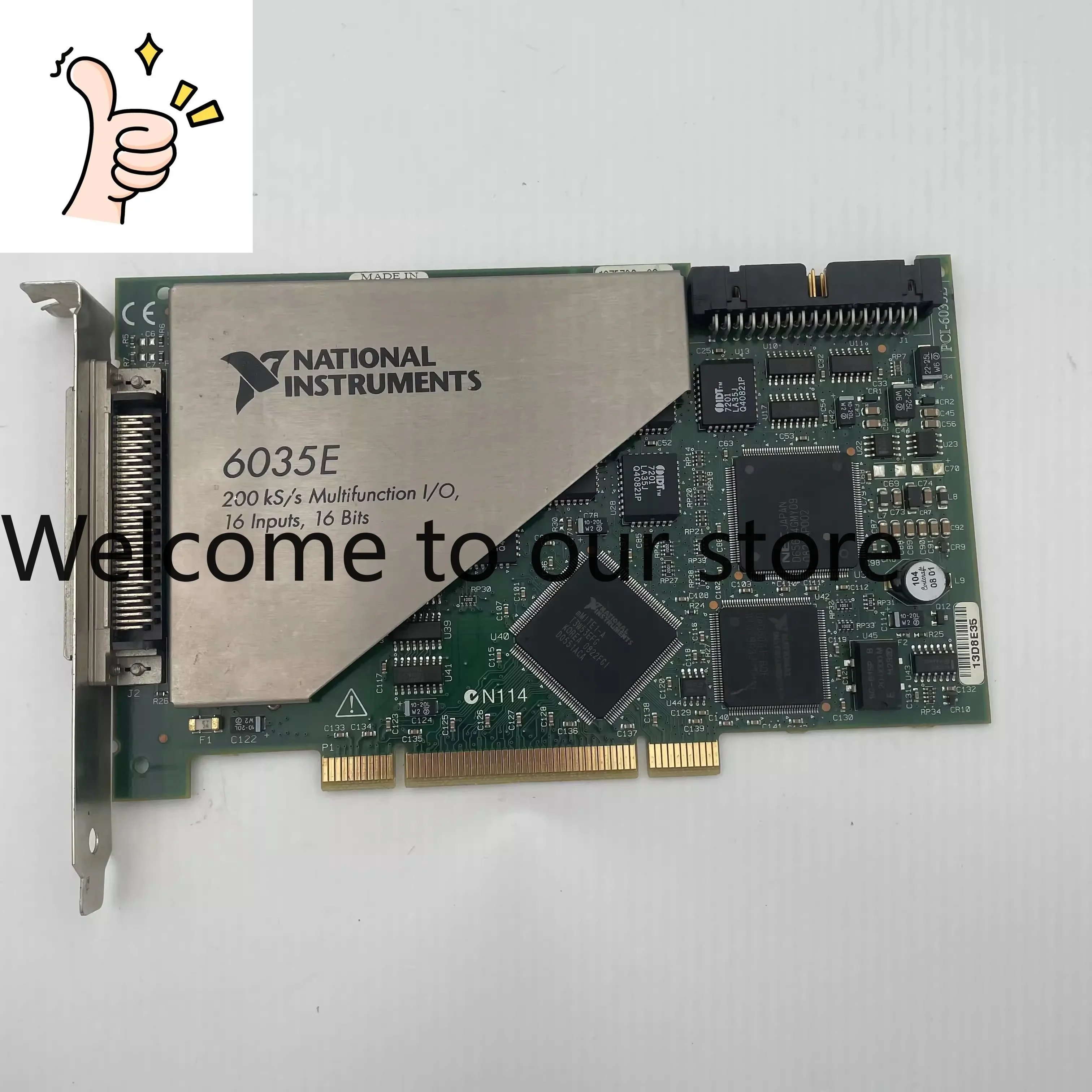 American NI PCI-6035E Analog Input Multi-function Data Collection Card