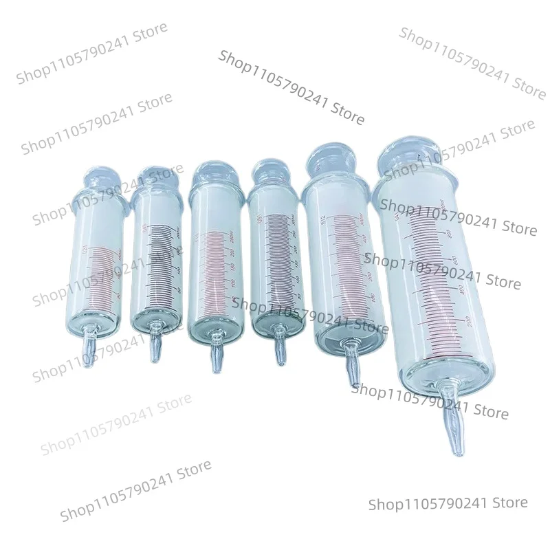 150ml/200ml/250ml/300ml/500ml/1000ml All Glass Syringes Large Sausage Device Glass Injector Large Caliber