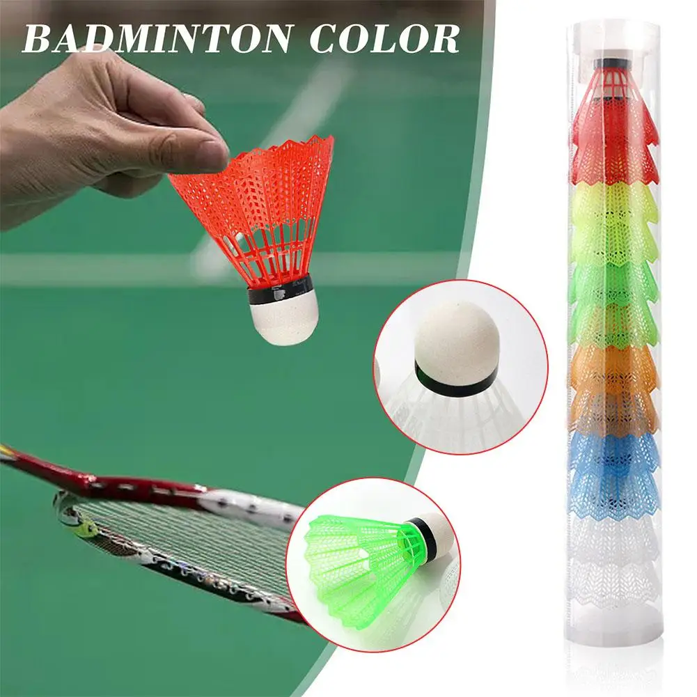  Light Training Ball Plastic Shuttle Cork Fonmed Badminton Sports Badminton Accessories Pc 12 Plastic Balls Out M5n5