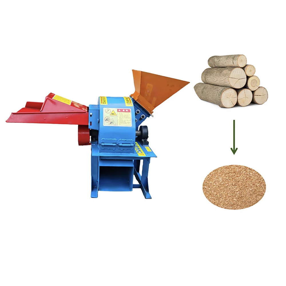 

7500W Wood Shredder Coconut Shell Grinder Sawdust Grinder Milling machine