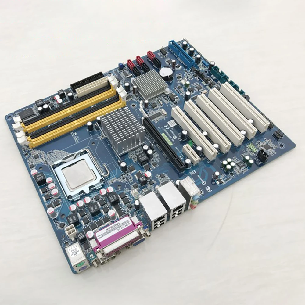 High Reliability DV7550-Q35 Industrial Motherboard R10 Dual Network Port 5 PCI Bulk Package Stable Performance
