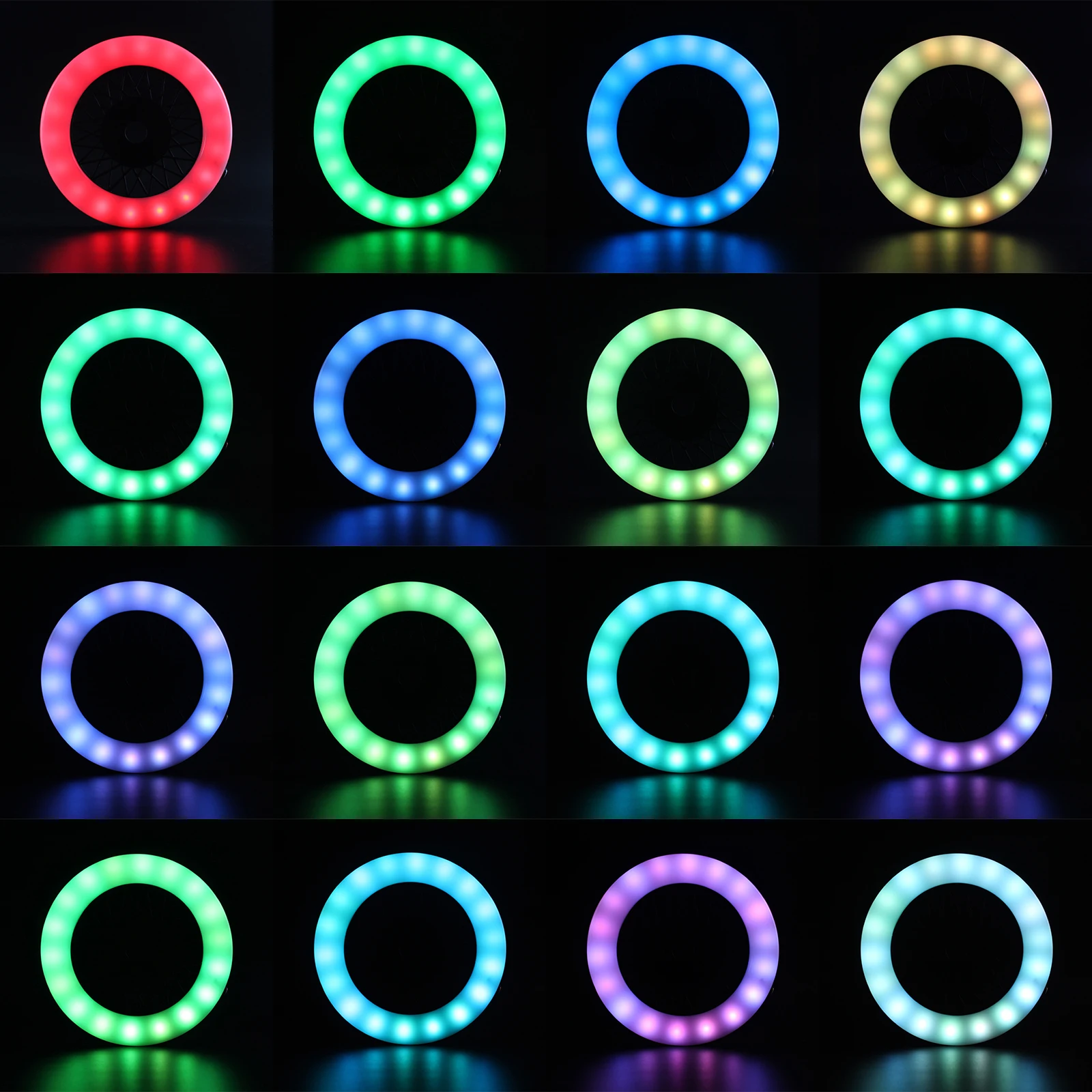 2022 جديد الشيشة مصباح ليد صينية قابلة للشحن العالمي 6 بوصة Sheesha LED حلقة أضواء لشريط KTV الشيشة Narguile اكسسوارات #6