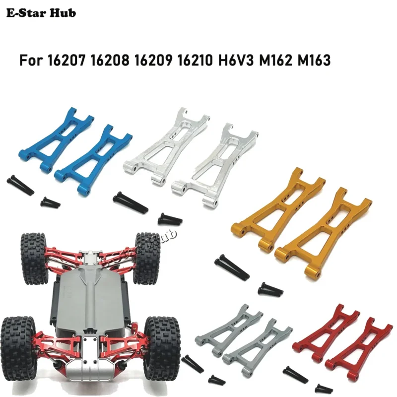 Brazo oscilante inferior trasero para Mjx 16207, 16208, 16209, 16210, 1/16, accesorios, piezas de actualización, modelo Rc Crawler Car Truck Buggy