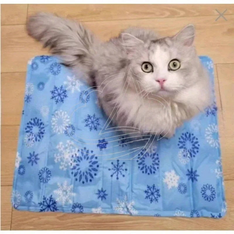 

Pet Summer Cooling Ice Mat Soft Dog Cat Sleeping Bed Cushion Cool Floor Mat Ice Nest
