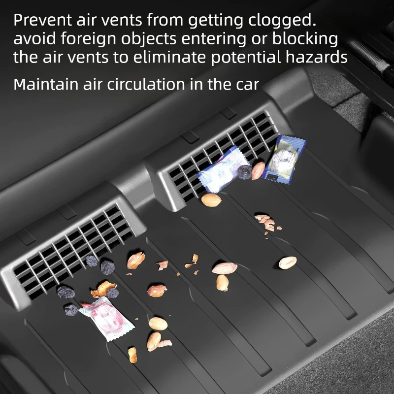 

Seat Under The Trend Anti-kick Pad Car Mats For Toyota RAV4 2019-2026 Decorative Protective Shell Modification Accessories Tools