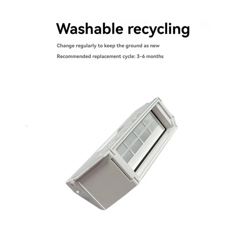 صندوق غبار لـ Ecovacs Deebot N20 Pro/Family جهاز آلي لتنظيف الأتربة قطع غيار قابلة للاستبدال سلة المهملات