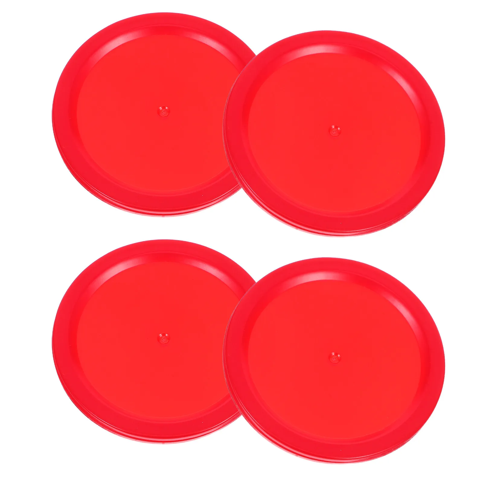 4Pcs 50Mm Air Hockey Replacement Kit Pucks Sliders Ergonomic Paddles for Competitive Room Essential