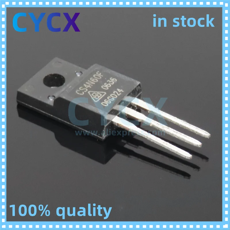 JCS4N60F CS4N60F TO-220F New imported spot MOS field effect transistor