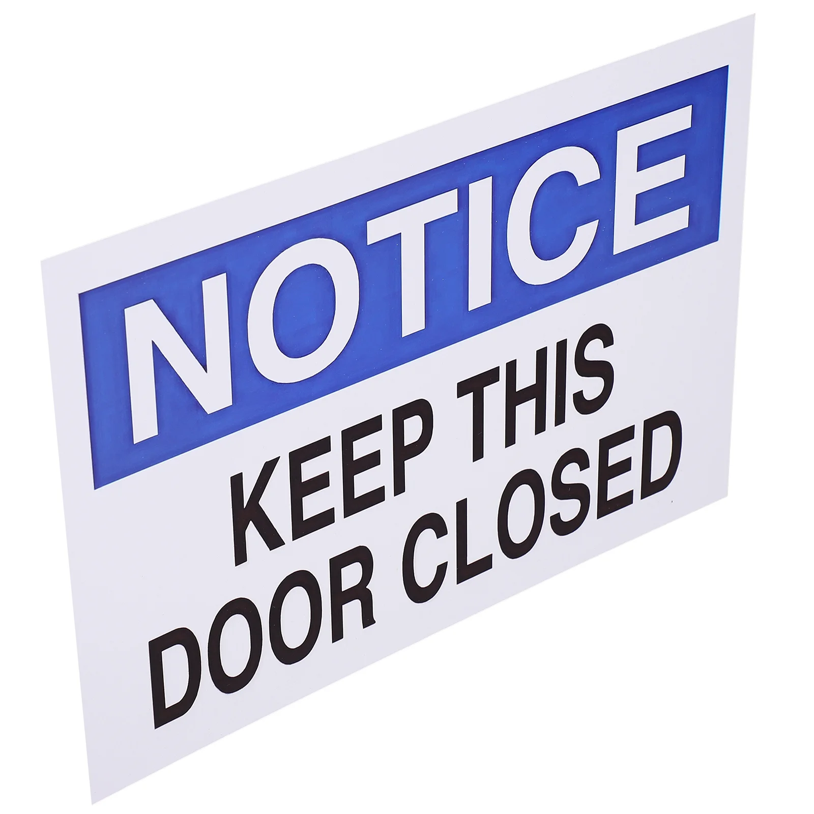 Signs Notice Please Keep Door Closed Metal Signage 3000X2000X010CM This Safety Office