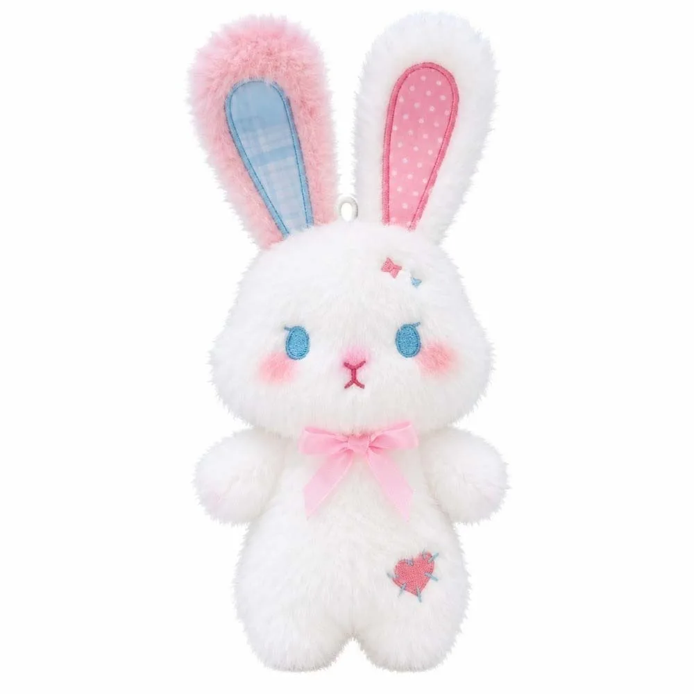 Soft Rabbit Plush Keychain Miniature Size Multi Colors Astrology Bunny Keychain Premium Cotton Lightweight Fluffy Bunny Pendant