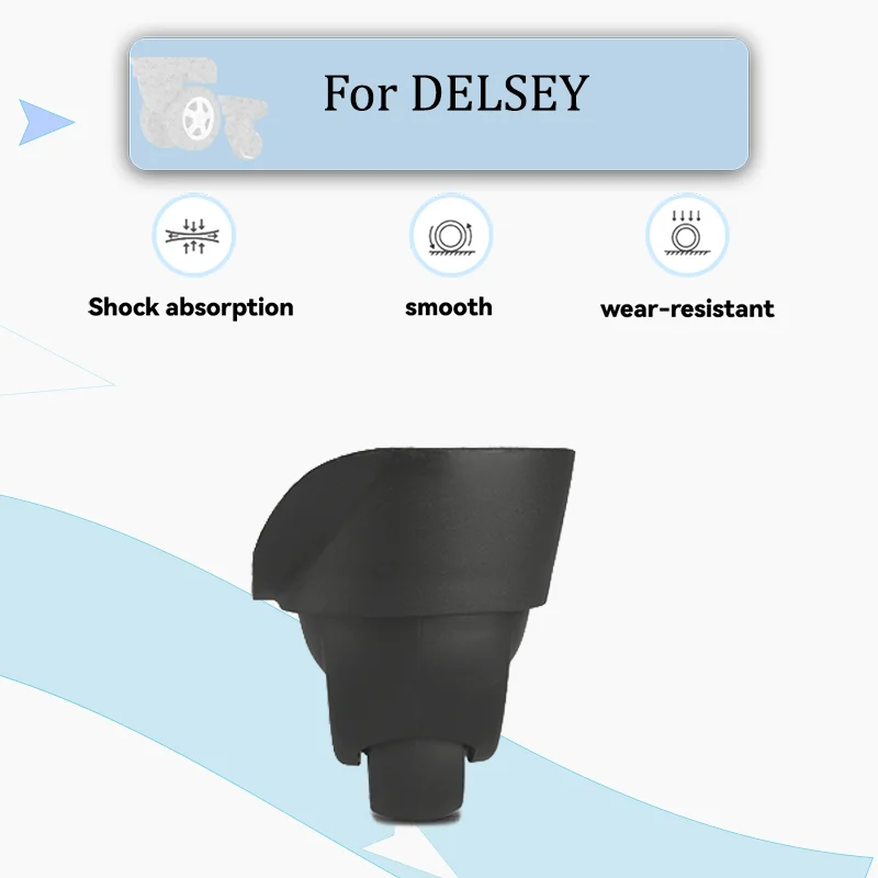 

For DELSEY A07 Heavy Duty Luggage Wheel Replacement Parts - 200 kg Load Capacity Anti-Detachment Design