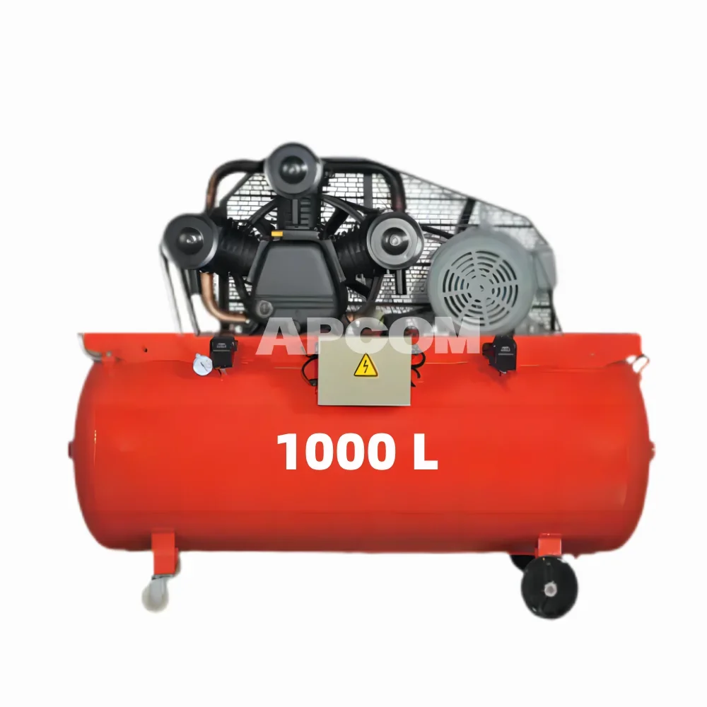 

APCOM 500 L 1000 Liter Aircompressor 500L 1000L air Compressor 220V 10 12 13 bar Piston Compresor 7.5 11 15 kw 10 20 hp 300L