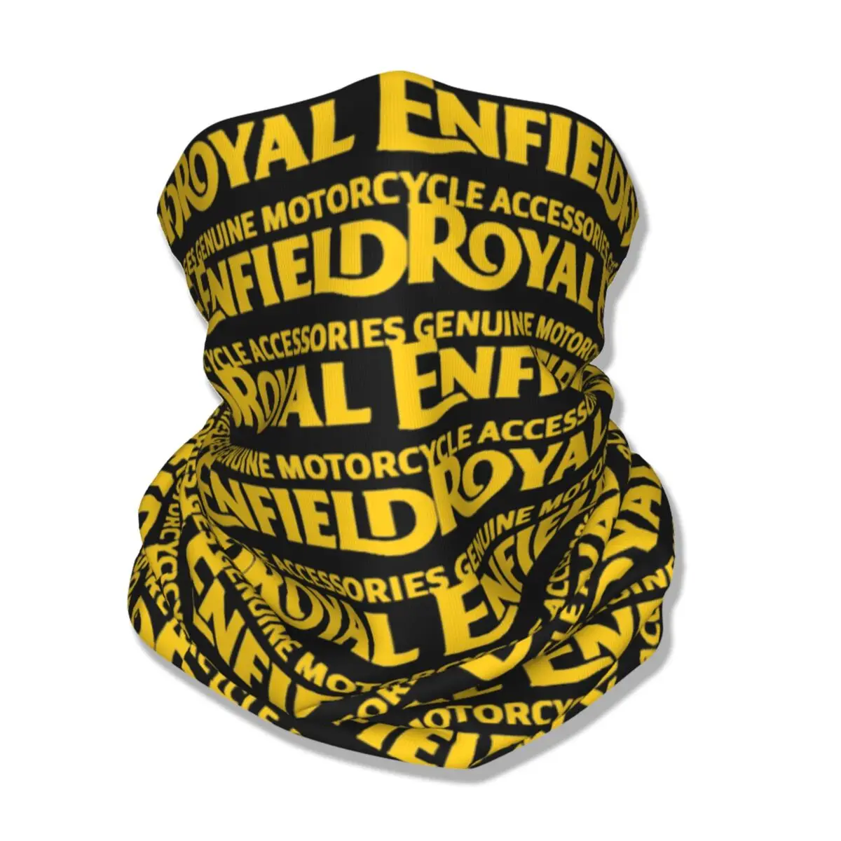 Bandana unisex Royal Enfield para adultos, máscara facial multiuso, polainas de pescoço, acessórios de motocicleta impressos, lenço respirável para caminhadas