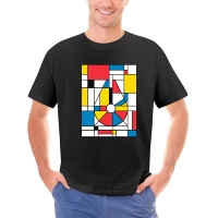 100% Cotton O-neck Custom Printed Tshirt Men T shirt The Mondrian Falcon - Millennium Falcon Women T-Shirt
