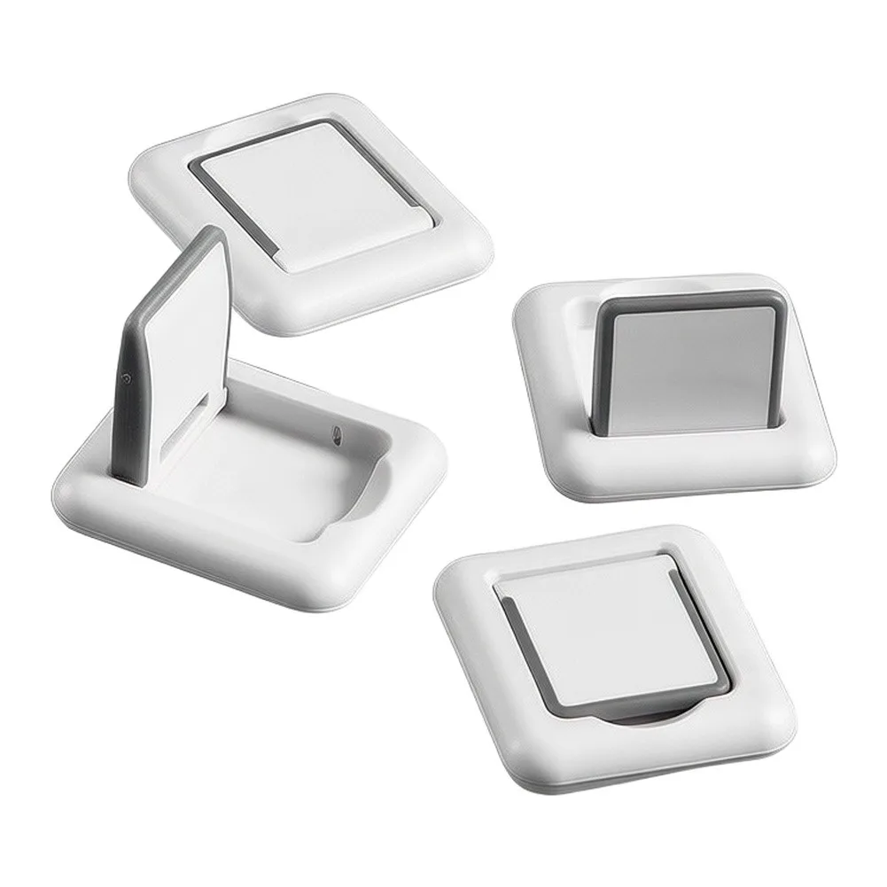 4 Pack Sliding Door and Window Locks for Home Security with Safety Design for Patio Doors Cupboard Sliders and Toilet Lids