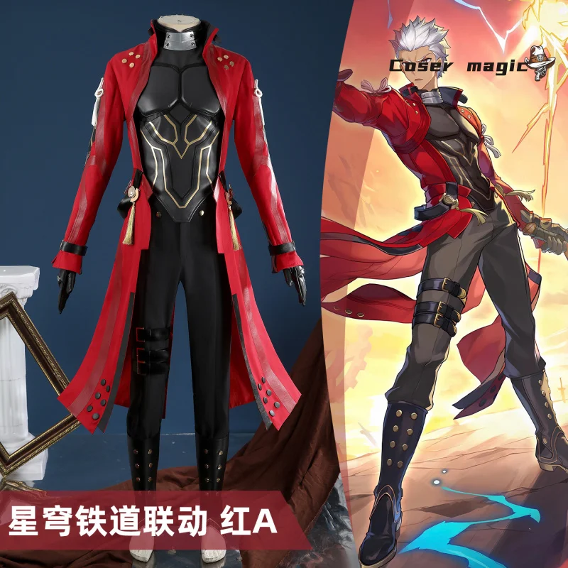 

Honkai：Star Rail FATE Archer Cosplay Costume Uniform Halloween Carnival Party Christmas Play Role Clothes Clothing for Men