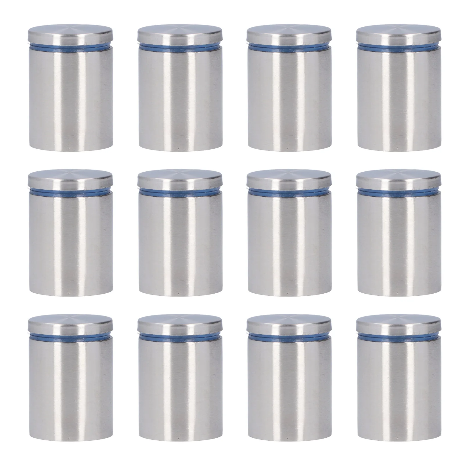 12 Pcs Advertising Nails Stainless Steel Wall Sign Standoff Screws 38x50mm for Supermarket Bedroom