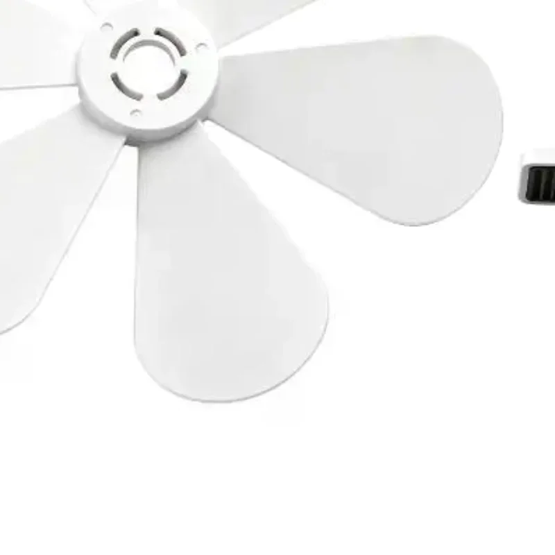1Pcs No Power Silent 6 Leaves Ceiling Fan Air Conditioner Wind Guide Accessories Anti-Condensation For Camping Dormitory Tent
