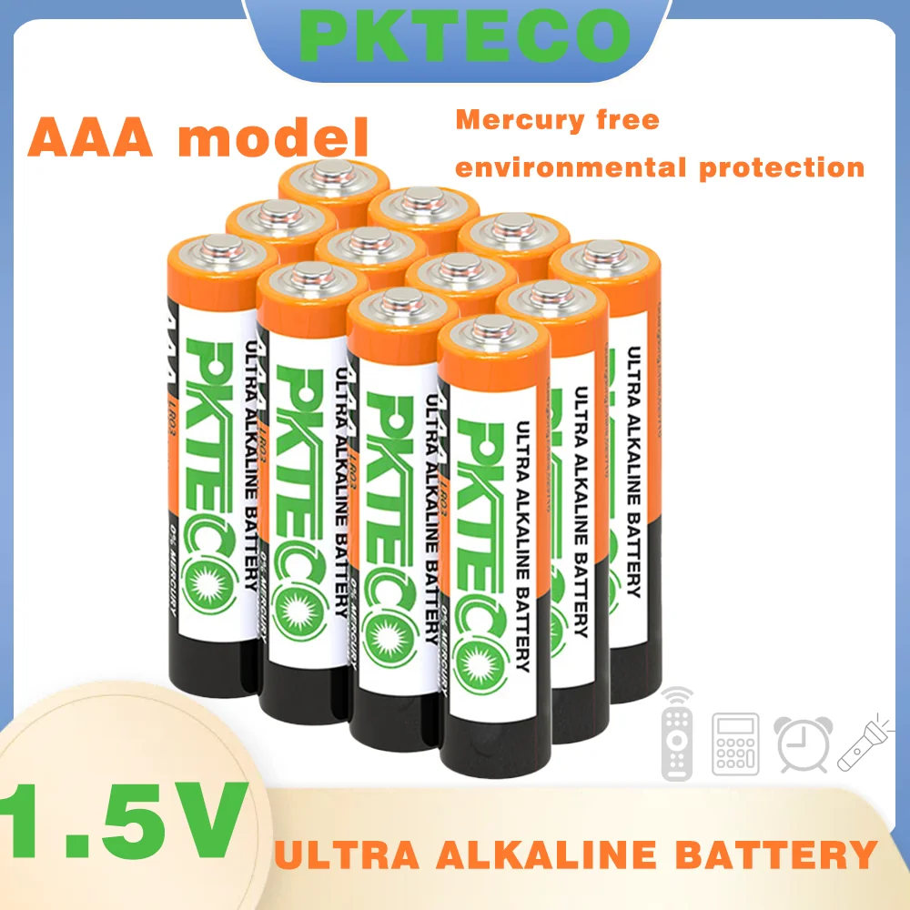 4-32PCS 1.5V AAA Disposable Alkaline Dry Batteries, Suitable for Calculators, Remote Controls, Children's Toys, MP3 Players, Etc