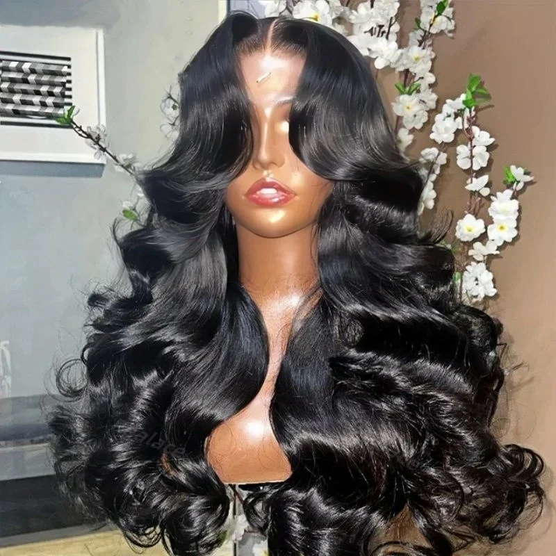 Melodie 30 Inch Body Wave Lace Front Wig 13x6 HD Lace Frontal Wigs Human Hair Preplucked 200 Density Brazilian Remy For Women