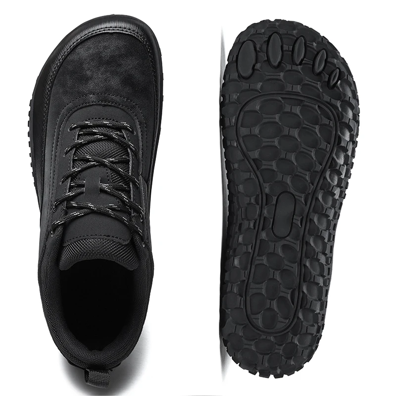 New Wide Toe Couple Barefoot Shoes Soft Sole Non-slip Outdoor Hiking Shoes for Men Women Minimalist Zero Drop Sneakers Tourism