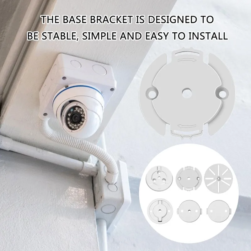 Sturdy Camera Holder Base, For Xiaomi TP-LINK V380 Camera Hanging Rack Easy Installation Home Monitoring Accessory