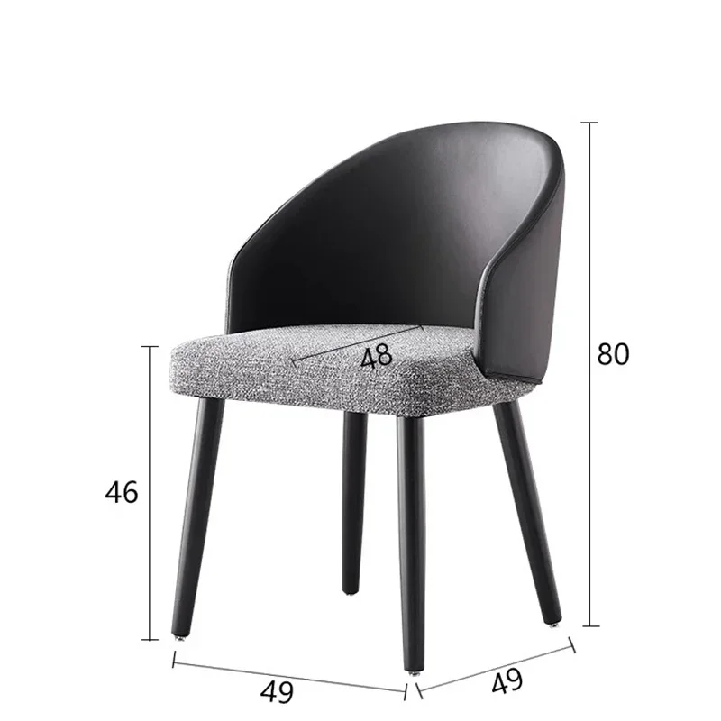 Designerskie krzesło Stołek barowy Luksusowa sypialnia Sofa Krzesła do jadalni w domu Meble kuchenne Wygodny projekt Pokój Makijaż Ogród Wesele