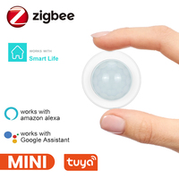 Tuya ZigBee 3.0 PIR Motion Sensor Mini Human Body Presence Detector with Google Home Security Protection Alarm System Smart Life