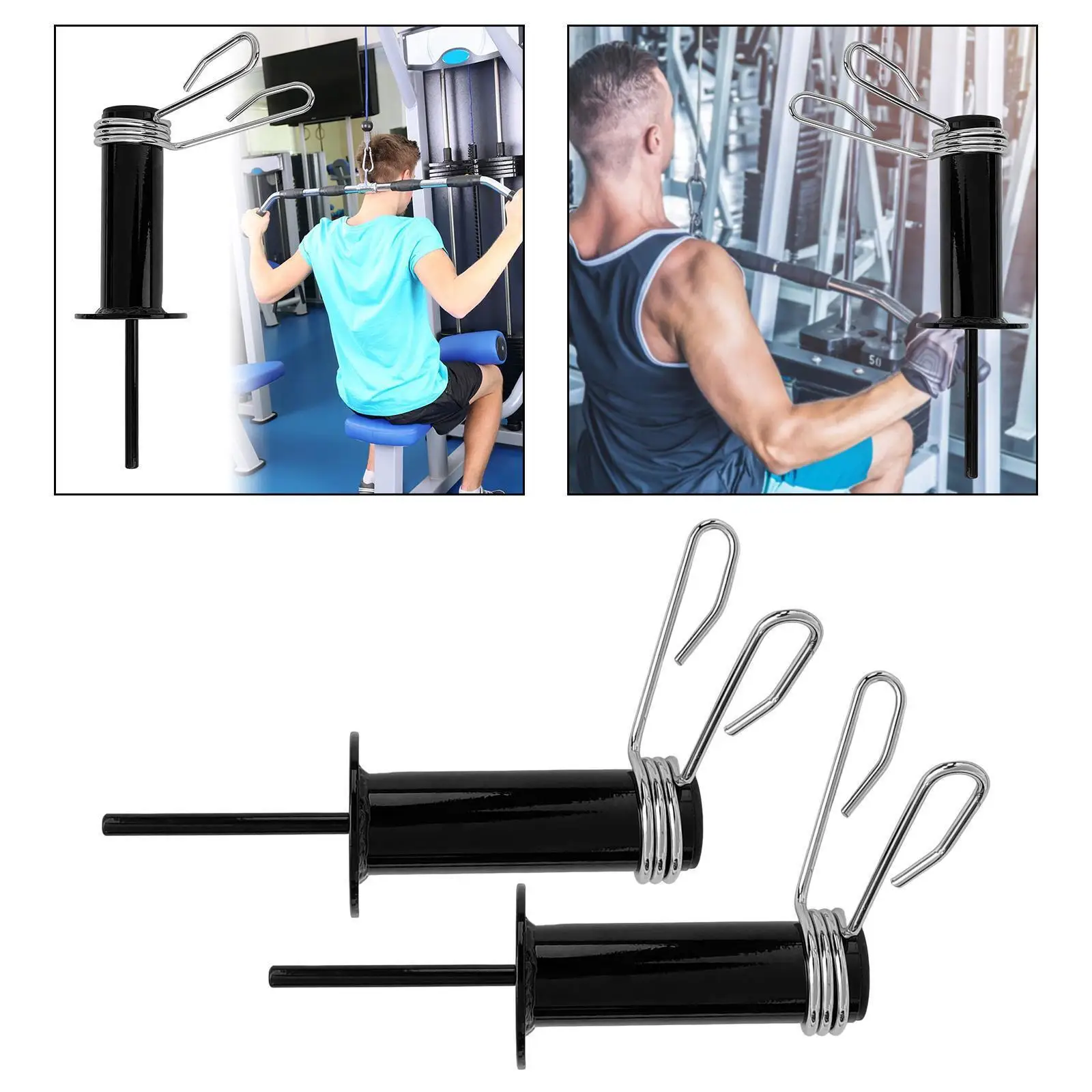 Gym Weight Stack Steel Fitness Equipment Latch Universal Extender Weight Stack