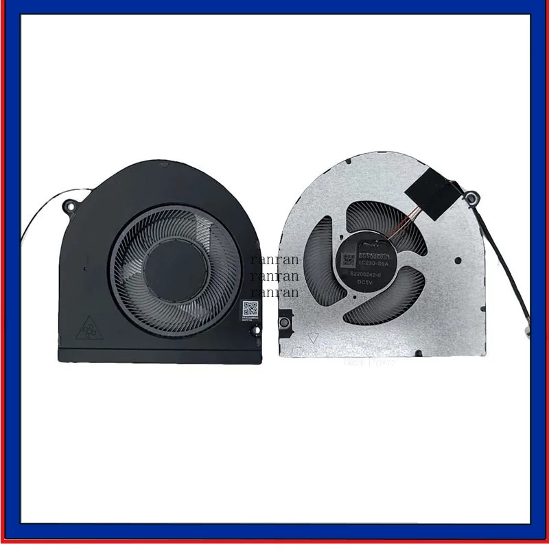 

Replacement CPU Cooling Fan for Razer Blade Stealth RZ09-0168, RZ09-01962E12 Laptop CPU Fan 5V DC - 50 CFM 3-Pin Connector