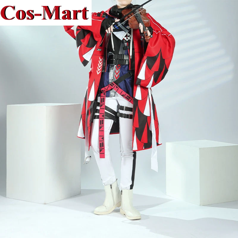 Cos-Mart Anime VTuber Seraph Dazzlegarden Cosplay Costume Fashion Combat Uniforms Activity Party Role Play Clothing Custom-Make