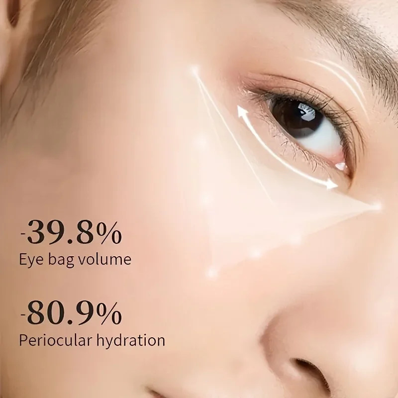 60 個海藻ヒアルロン酸アイマスクコラーゲンアイパッチくま軽減フェイシャルケア美容スキンケア製品