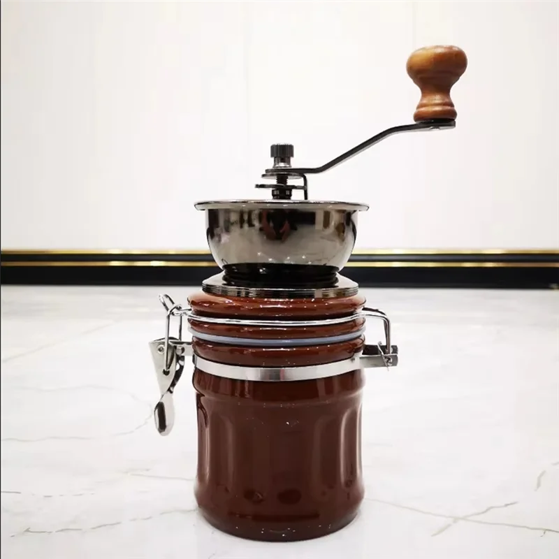 Coffee Grinder Withceramic Core Portable Hand-Operated Grinder Forfresh Coffee Anywhere