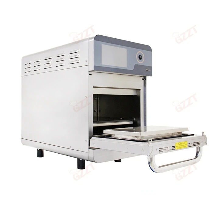 Countertop Microwave Circulating Convection Combi Cooking Steam Oven Commercial Microwave Hot Air Rapid Oven