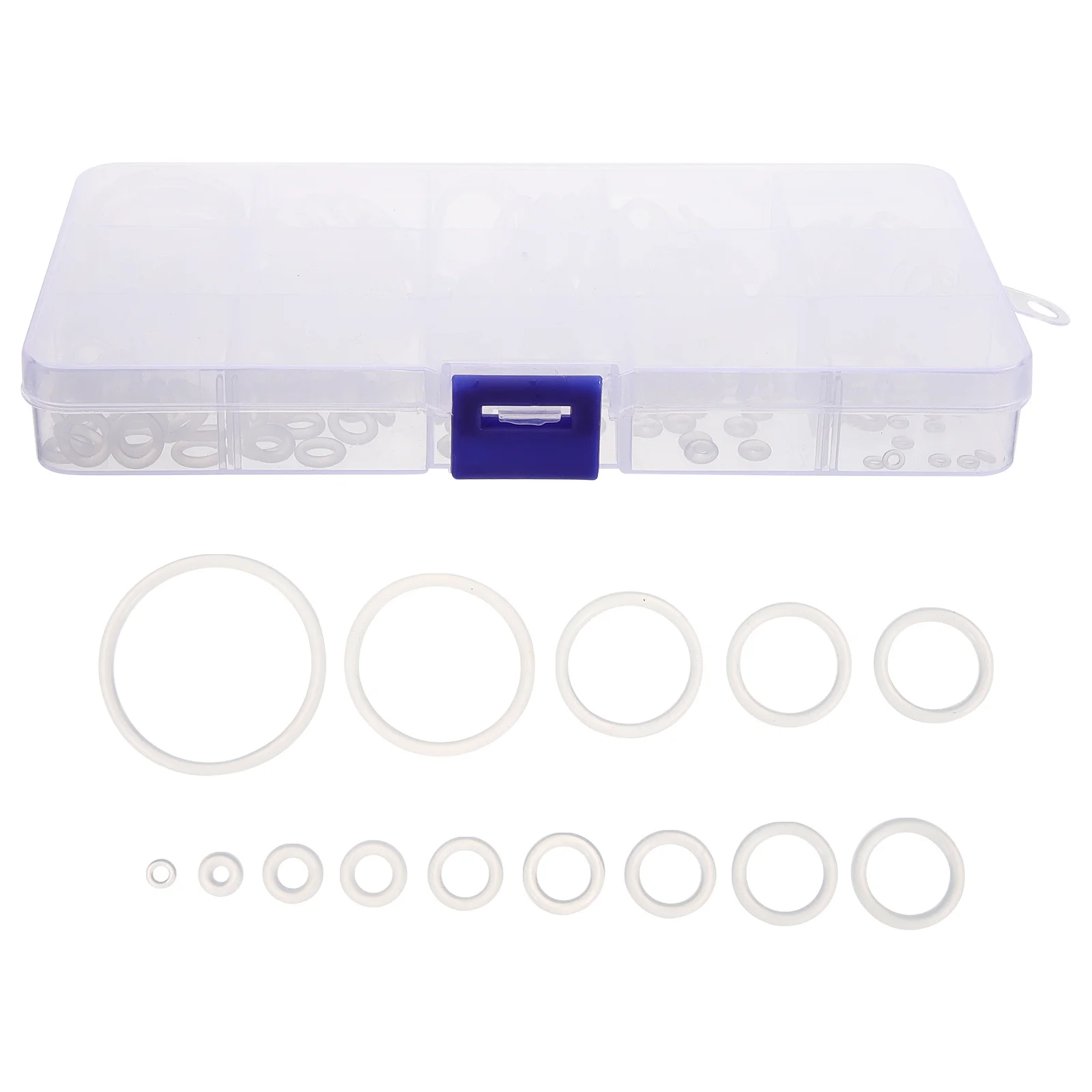 

1Set Silicone O Ring Assortment Flat Washer Kit Hose Bib Repair Garden Faucet Washer Hose Grommets Seal O Ring Kit